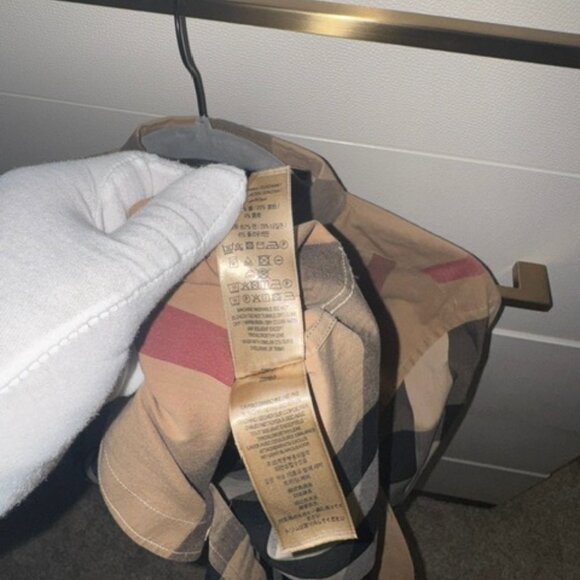 2x Vintage Burberry - Mint Condition - 1 Polo & 1 L/S Shirt - Men's Medium - Picture 12 of 16